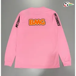 Camisa Retrô Santos FC 2012/2013 Rosa Manga Longa