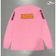 Camisa Retrô Santos FC 2012/2013 Rosa Manga Longa