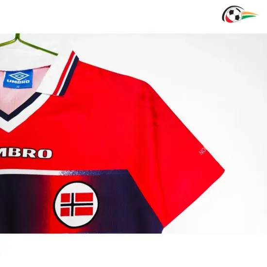 Camisa Retrô Titular Noruega 1998 Vermelho