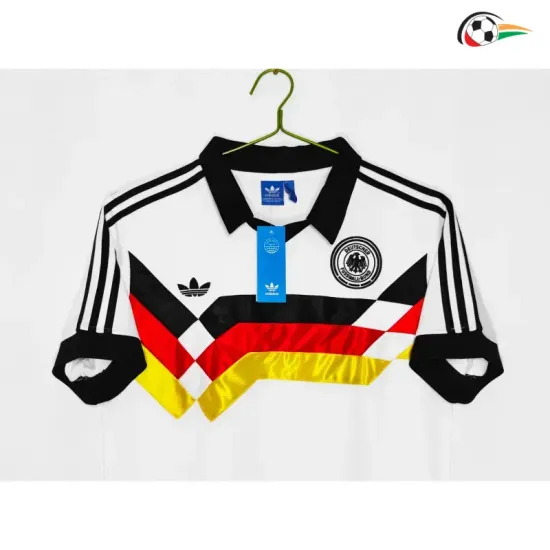 Camisa Retrô Titular Alemanha 1988/1989 Branco
