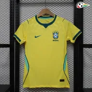 Camisa Titular Versão Jogador Feminina Brasil Copa do Mundo 2026 Amarelo