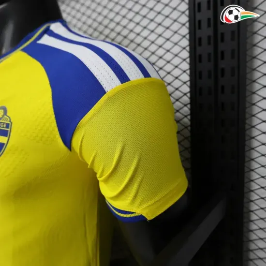 Camisa Titular Versão Jogador Suecia Copa do Mundo 2026 Amarelo
