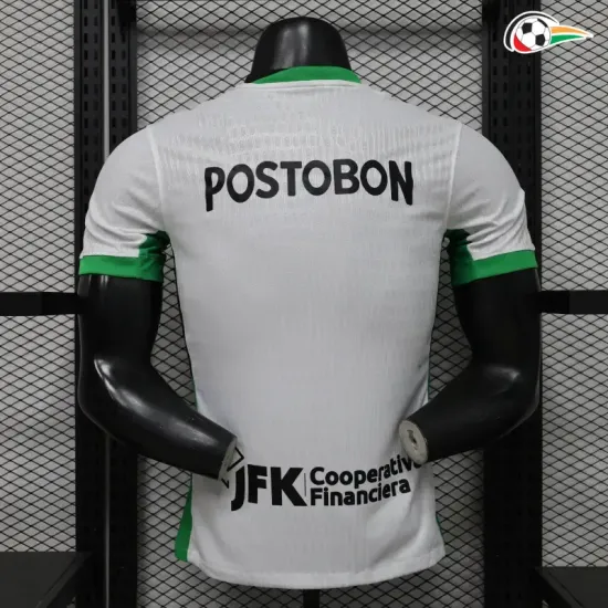 Camisa Reserva Versão Jogador Atlético Nacional 2026/2027 Branco/Verde