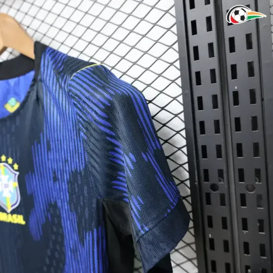 Camisa Reserva Versão Jogador Feminina Brasil Copa do Mundo 2026 Azul
