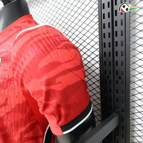 Camisa Titular Versão Jogador Corea del Sur Copa do Mundo 2026 Vermelho