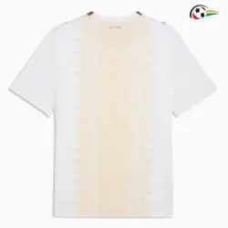 Camisa Reserva Marruecos Copa do Mundo 2026 Branco/Dourado