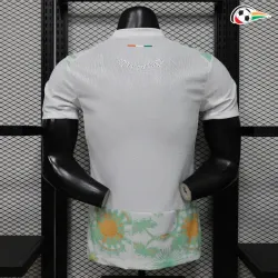 Camisa Reserva Versão Jogador Costa de Marfil Copa do Mundo 2026 Branco