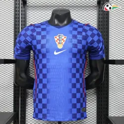 Camisa Reserva Versão Jogador Croacia Copa do Mundo 2026 Azul