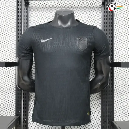 Camisa Reserva Versão Jogador Noruega Copa do Mundo 2026 Preto