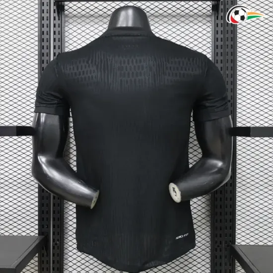 Camisa Reserva Versão Jogador Noruega Copa do Mundo 2026 Preto