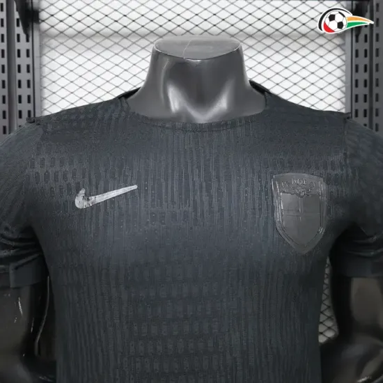 Camisa Reserva Versão Jogador Noruega Copa do Mundo 2026 Preto