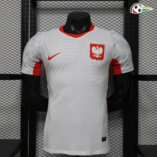 Camisa Titular Versão Jogador Polonia Copa do Mundo 2026 Branco