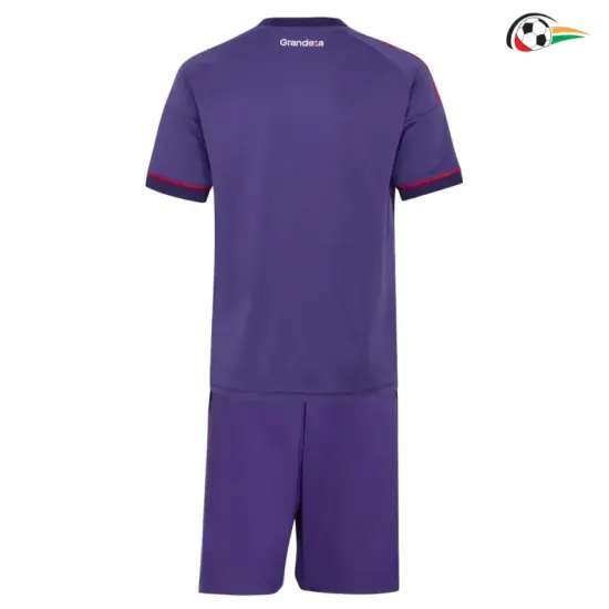 Camisa 4 Infantil River Plate 2026/2027 Roxo/Vermelho/Branco
