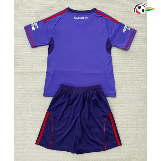 Camisa 4 Infantil River Plate 2026/2027 Roxo/Vermelho/Branco