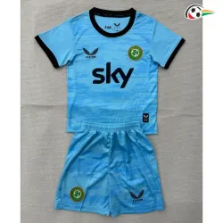Camisa de Goleiro Titular Infantil Irland Copa do Mundo 2026 Azul