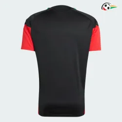 Camisa Jamaica x Bob Marley 2026 Pré-Corrida Preto/Amarelo/Vermelho
