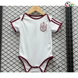 Camisa Reserva España Copa do Mundo 2026 Baby Branco