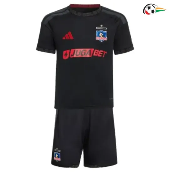 Camisa Reserva Infantil Colo-Colo 2026/2027 Preto