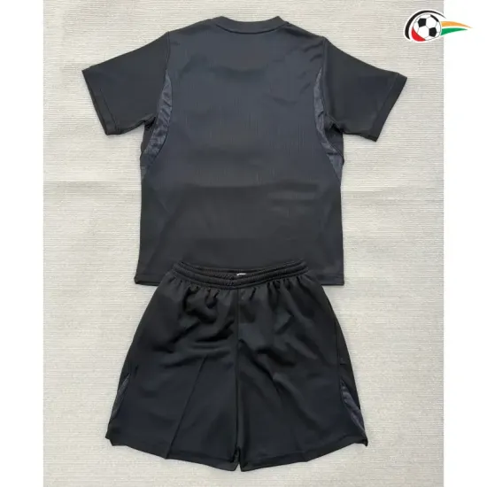 Camisa Reserva Infantil Noruega Copa do Mundo 2026 Preto