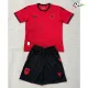 Camisa Titular Infantil Albania Copa do Mundo 2026 Vermelho