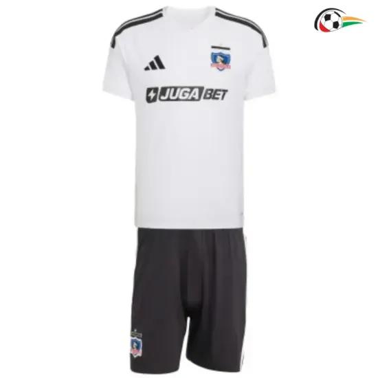 Camisa Titular Infantil Colo-Colo 2026/2027 Branco
