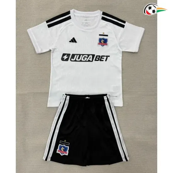 Camisa Titular Infantil Colo-Colo 2026/2027 Branco