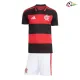 Camisa Titular Infantil Flamengo 2026/2027 Vermelho/Preto