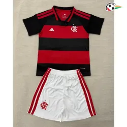 Camisa Titular Infantil Flamengo 2026/2027 Vermelho/Preto