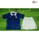 Camisa Titular Infantil Francia Copa do Mundo 2026 Azul/Branco