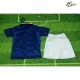 Camisa Titular Infantil Francia Copa do Mundo 2026 Azul/Branco