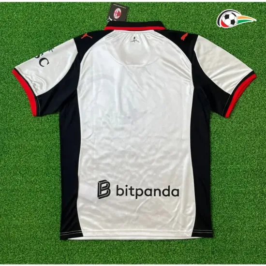 Camisa AC Milan x Slam Jam 2026/2027 Edição Especial Prata