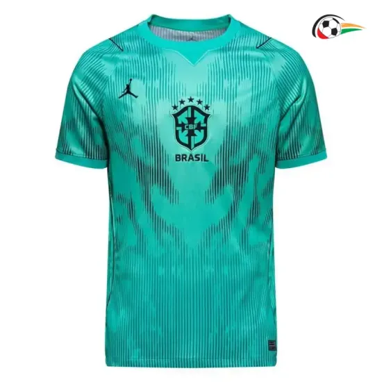 Camisa de Goleiro Brasil Copa do Mundo 2026 Verde Menta