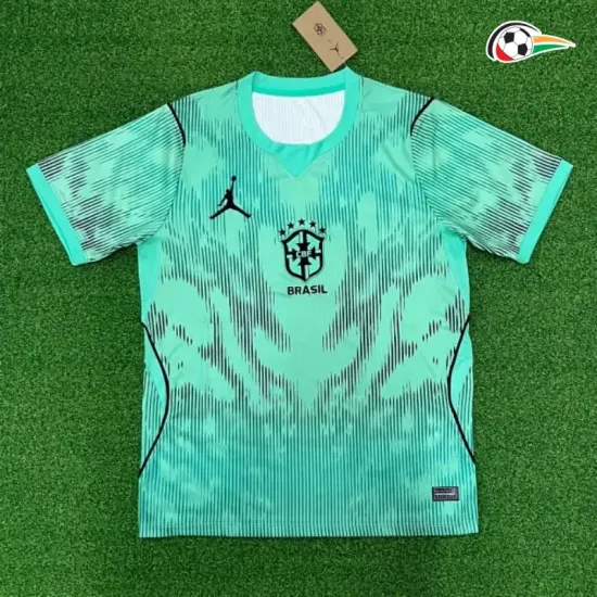 Camisa de Goleiro Brasil Copa do Mundo 2026 Verde Menta