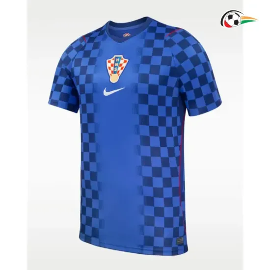 Camisa Reserva Croacia Copa do Mundo 2026 Azul