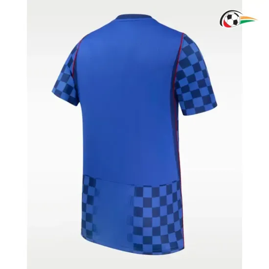 Camisa Reserva Croacia Copa do Mundo 2026 Azul
