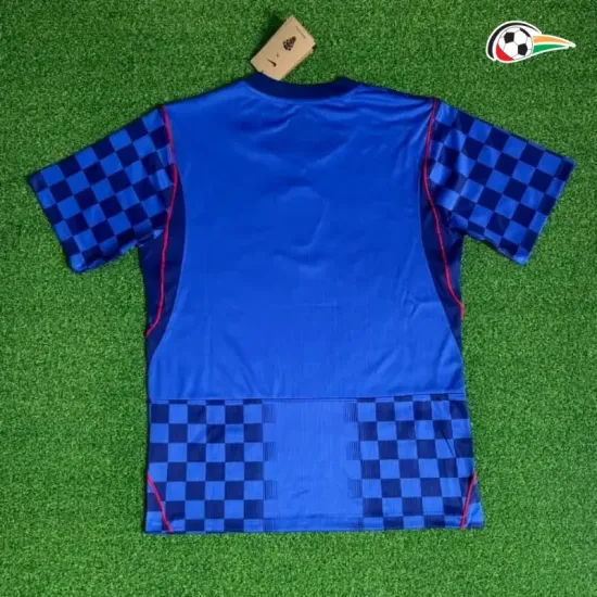 Camisa Reserva Croacia Copa do Mundo 2026 Azul