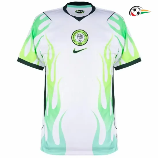 Camisa Reserva Nigeria Copa do Mundo 2026 Branco