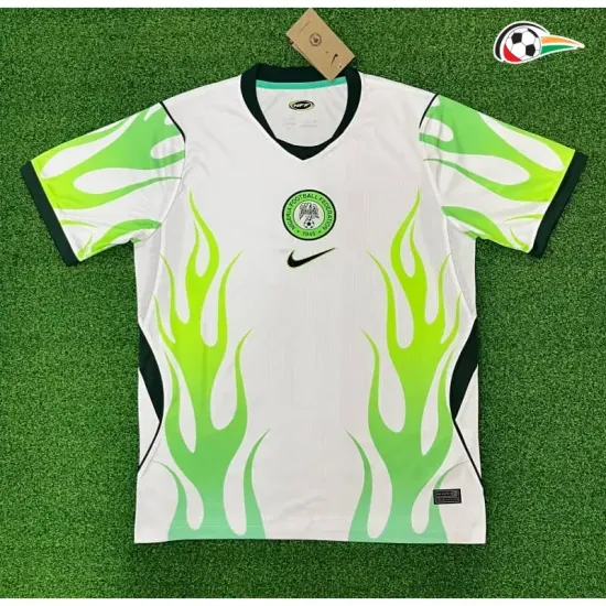 Camisa Reserva Nigeria Copa do Mundo 2026 Branco
