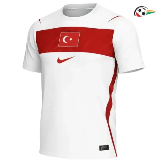 Camisa Reserva Turquía Copa do Mundo 2026 Branco
