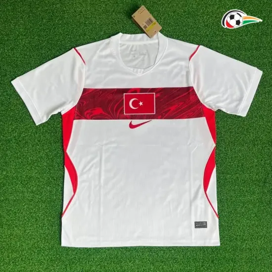 Camisa Reserva Turquía Copa do Mundo 2026 Branco