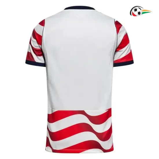 Camisa Titular EE.UU Copa do Mundo 2026 Vermelho/Branco