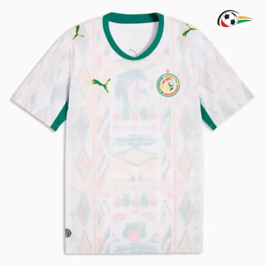 Camisa Titular Senegal Copa do Mundo 2026 Branco