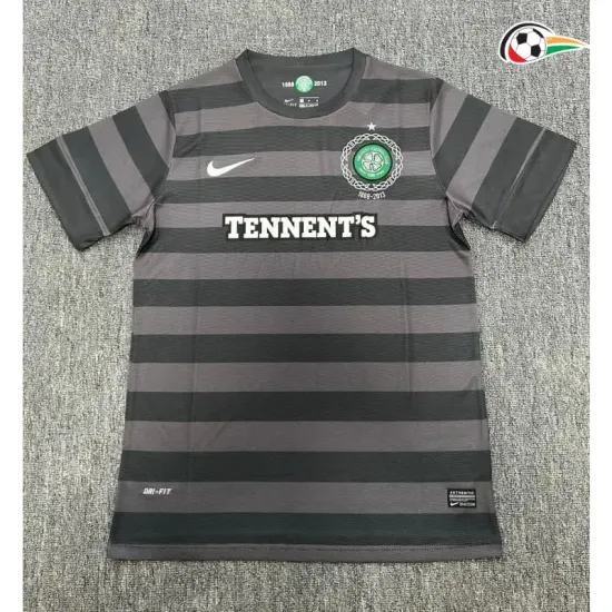 Camisa Retrô Reserva Celtic 2012/2013 Cinza/Preto