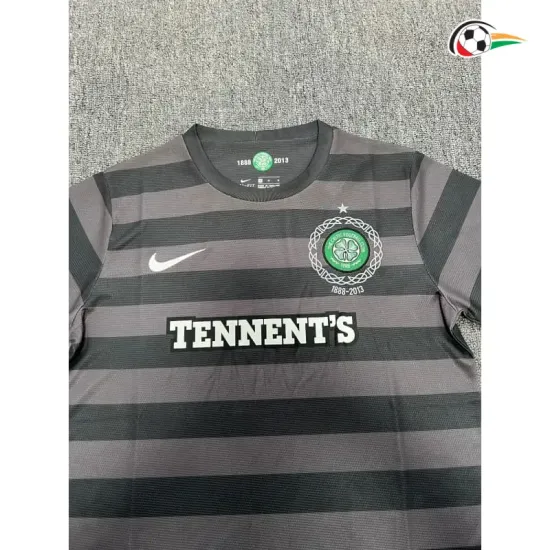 Camisa Retrô Reserva Celtic 2012/2013 Cinza/Preto