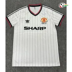 Camisa Retrô Reserva Manchester United 1982/1983 Branco