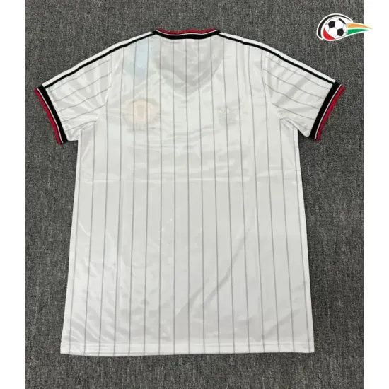 Camisa Retrô Reserva Manchester United 1982/1983 Branco