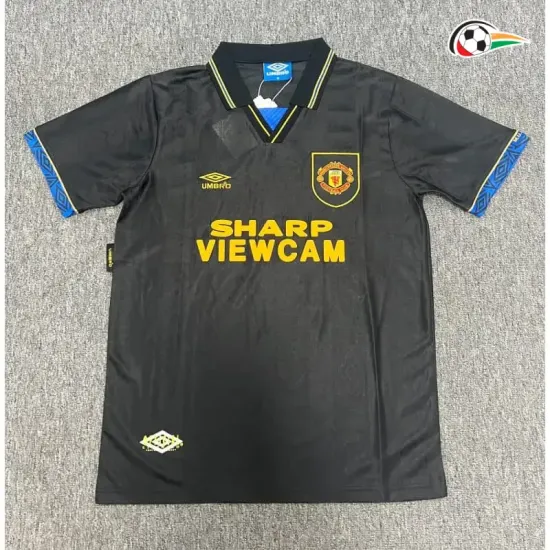 Camisa Retrô Reserva Manchester United 1993/1994 Preto