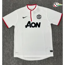 Camisa Retrô Reserva Manchester United 2012/2013 Branco