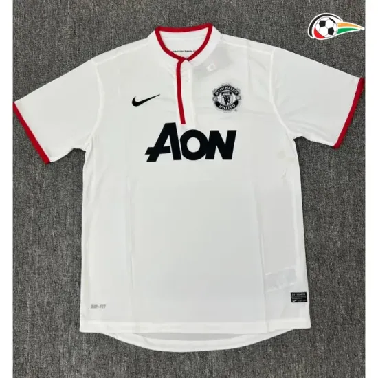 Camisa Retrô Reserva Manchester United 2012/2013 Branco