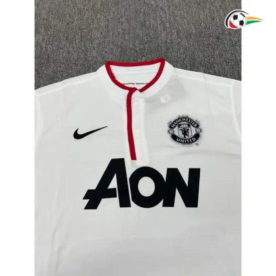 Camisa Retrô Reserva Manchester United 2012/2013 Branco